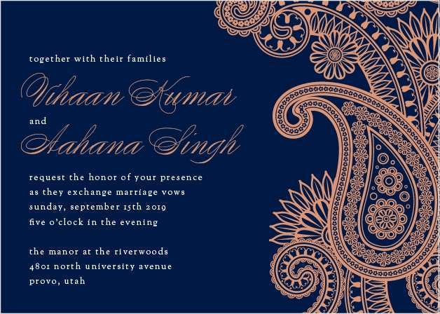 Featured image of post Indian Wedding Invitation Templates Blank Get free printable gold wedding invitation template free freeinvitation2019 birthday disney invitations invitationtemplates