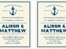 68 Best Nautical Wedding Invitation Template PSD File by Nautical Wedding Invitation Template