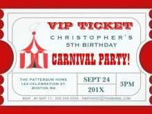 68 Creating Party Invitation Ticket Template Formating by Party Invitation Ticket Template