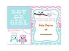 68 How To Create Blank Gender Reveal Invitation Template in Word by Blank Gender Reveal Invitation Template