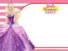 69 Report Editable Barbie Invitation Template Blank With Stunning Design with Editable Barbie Invitation Template Blank