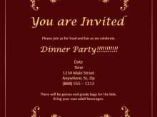 69 The Best Formal Invitation Card Template Free Maker with Formal Invitation Card Template Free