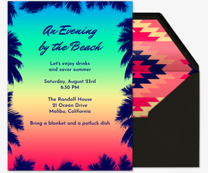 69 Visiting Beach Party Invitation Template With Stunning Design for Beach Party Invitation Template