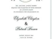 70 Blank Example Of Invitation To Dinner Party Templates with Example Of Invitation To Dinner Party