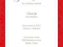 70 Printable Formal Dinner Invitation Examples in Photoshop by Formal Dinner Invitation Examples