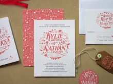 Paper Type Wedding Invitation