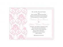 72 Format Wedding Invitation Templates Damask Formating with Wedding Invitation Templates Damask