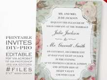 72 How To Create Old Rose Wedding Invitation Template Formating for Old Rose Wedding Invitation Template