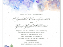 72 Report Hydrangea Wedding Invitation Template Templates for Hydrangea Wedding Invitation Template