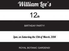 73 Best Party Invitation Templates Black And White Layouts with Party Invitation Templates Black And White