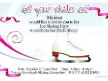 73 Blank Ice Skating Party Invitation Template Free in Photoshop for Ice Skating Party Invitation Template Free