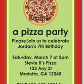73 Creative Pizza Party Invitation Template PSD File with Pizza Party Invitation Template