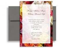 Wedding Invitation Templates Red And White