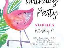 74 Best Flamingo Party Invitation Template Free Layouts by Flamingo Party Invitation Template Free
