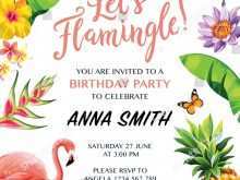 74 Customize Flamingo Party Invitation Template Free Layouts by Flamingo Party Invitation Template Free