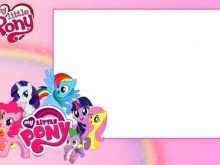 75 Adding My Little Pony Invitation Blank Template Download with My Little Pony Invitation Blank Template