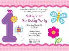 75 Format Download Birthday Invitation Template Girl With Stunning Design for Download Birthday Invitation Template Girl
