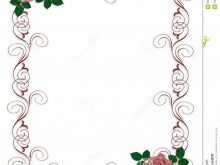 75 Free Floral Wedding Invitation Blank Template Maker by Floral Wedding Invitation Blank Template