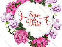 78 Adding Save The Date Wedding Invitation Template Vector in Word for Save The Date Wedding Invitation Template Vector