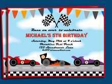 78 Best Race Car Birthday Invitation Template Free Download with Race Car Birthday Invitation Template Free