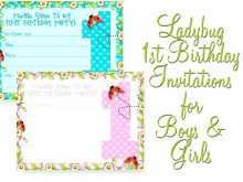 Birthday Invitation Template Boy