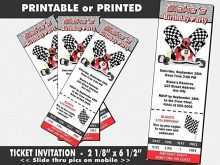 78 Customize Our Free Go Karting Party Invitation Template Free With Stunning Design for Go Karting Party Invitation Template Free