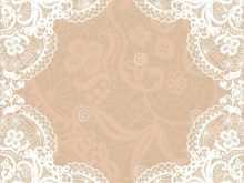 79 Best Lace Wedding Invitation Template With Stunning Design by Lace Wedding Invitation Template