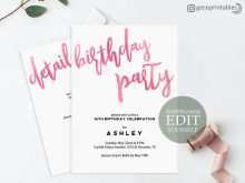 80 Creative Birthday Invitation Templates Etsy PSD File by Birthday Invitation Templates Etsy