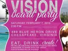 80 Customize Vision Board Party Invitation Template for Ms Word with Vision Board Party Invitation Template