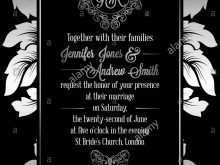 Formal Invitation Template Vector