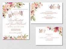 80 Free Rose Gold Wedding Invitation Template With Stunning Design with Rose Gold Wedding Invitation Template