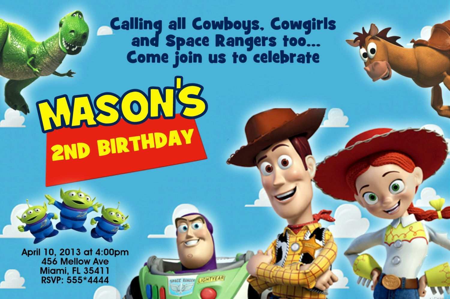 81 Adding Toy Story Birthday Invitation Template Now by Toy Story Birthday Invitation Template