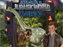 81 Customize Jurassic Park Birthday Invitation Template With Stunning Design for Jurassic Park Birthday Invitation Template