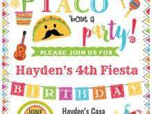 Mexican Party Invitation Template