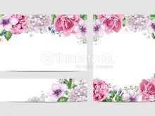 81 Format Floral Blank Invitation Template Photo for Floral Blank Invitation Template