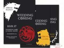 82 Free Printable Game Of Thrones Birthday Invitation Template Layouts by Game Of Thrones Birthday Invitation Template