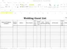 83 Create Wedding Invitation Template Excel in Word with Wedding Invitation Template Excel