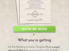 83 Creative Wedding Invitation Template Word Document With Stunning Design for Wedding Invitation Template Word Document
