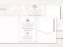 83 Report Pocketfold Wedding Invitation Template With Stunning Design with Pocketfold Wedding Invitation Template