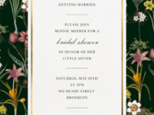 Design And Create A Formal Invitation Card Template