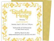 84 Customize Birthday Party Invitation Template Word for Ms Word with Birthday Party Invitation Template Word
