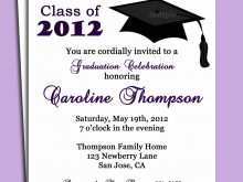 84 Format Example Of Invitation Card For Graduation in Word by Example Of Invitation Card For Graduation