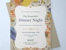 84 Free Formal Dinner Invitation Example Formating for Formal Dinner Invitation Example