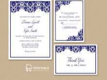 84 Free Printable Wedding Invitation Templates Damask Maker with Wedding Invitation Templates Damask