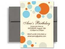 84 Online Birthday Invitation Card Template Word for Ms Word with Birthday Invitation Card Template Word