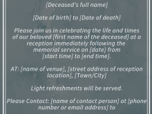 Reception Invitation Sms Format