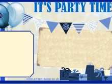 85 Blank Party Invite Template Boy in Word with Party Invite Template Boy