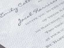 85 How To Create Paper Type Wedding Invitation Now for Paper Type Wedding Invitation
