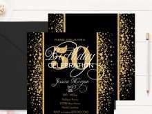 86 Visiting Birthday Invitation Template Gold Now for Birthday Invitation Template Gold