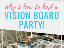 86 Visiting Vision Board Party Invitation Template for Ms Word with Vision Board Party Invitation Template